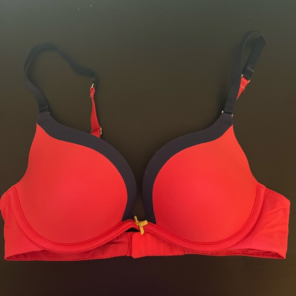 Aerie Hailey Pink and Navy Women's Bra